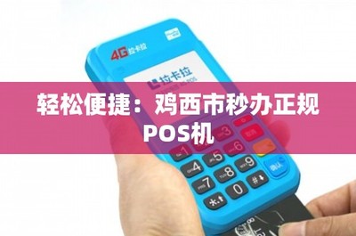 轻松便捷:鸡西市秒办正规POS机，畅享移动支付新体验